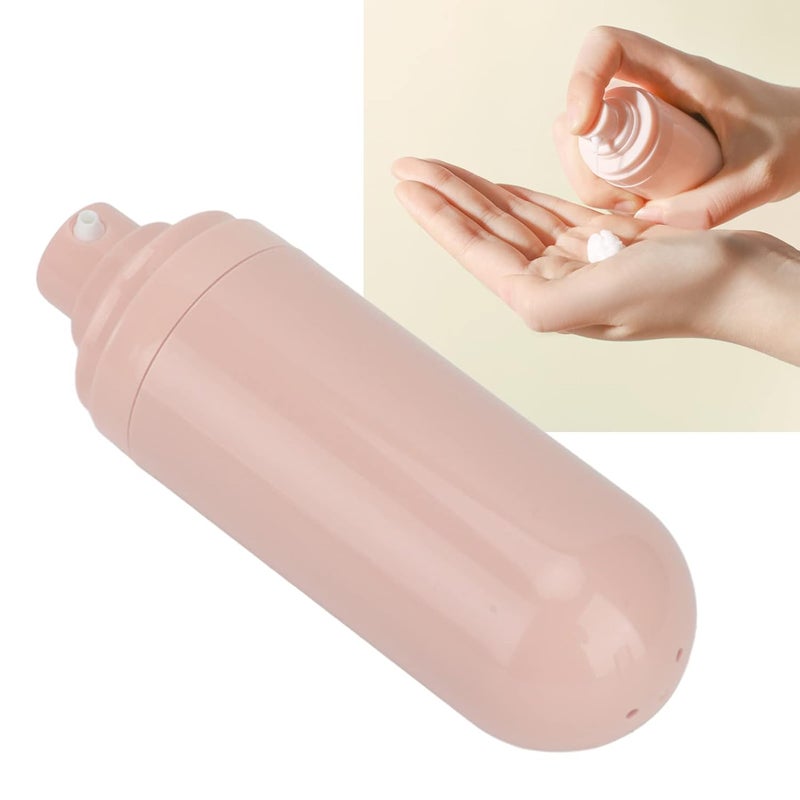 woobles Lotion Cream Pump Bottle, Travel Cream Pump Bottles Refillable 4pcs 50ml Lotion For Travel Pink - Image 3